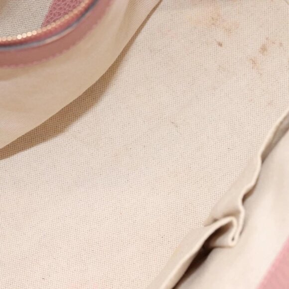 GUCCI Swing Tote Bag Leather Pink Gold 354408 Auth am9500 - Picture 10 of 16